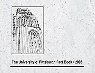 The University of Pittsburgh Fact Book 2003 cover